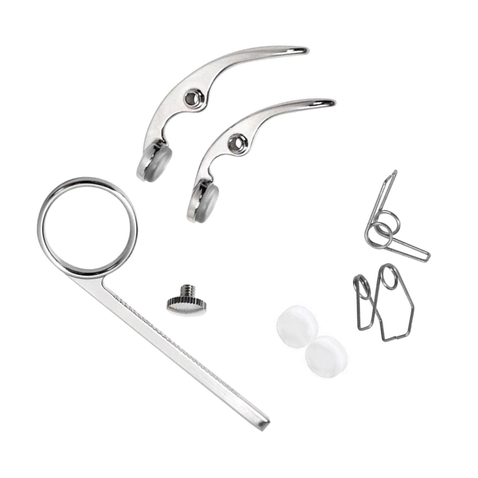 Trumpet Water Value Value with Springs Screws Accessories Repair Tool for Trombone Trumpet