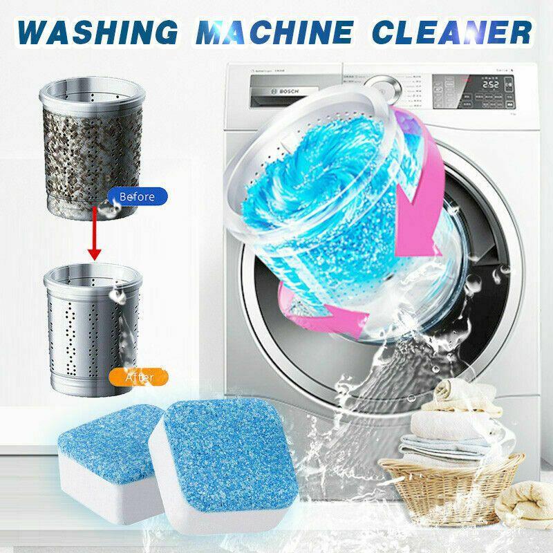 12 Viên sủi tẩy lồng máy giặt diệt khuẩn và tẩy chất cặn chất lượng cao