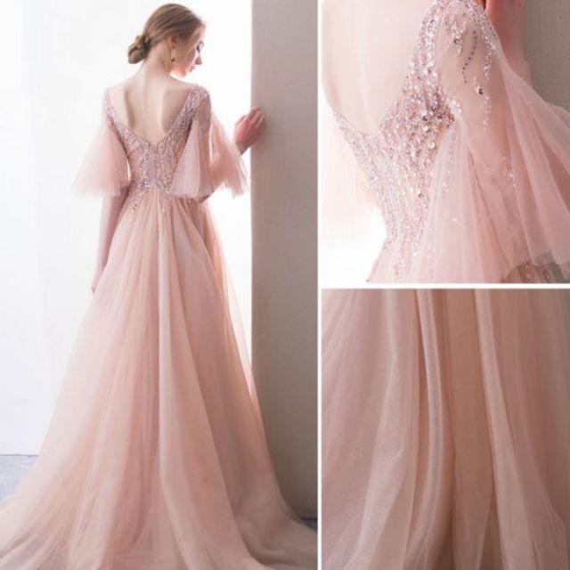 Váy maxi , váy cưới cô dâu_ hàng cao cáp có size