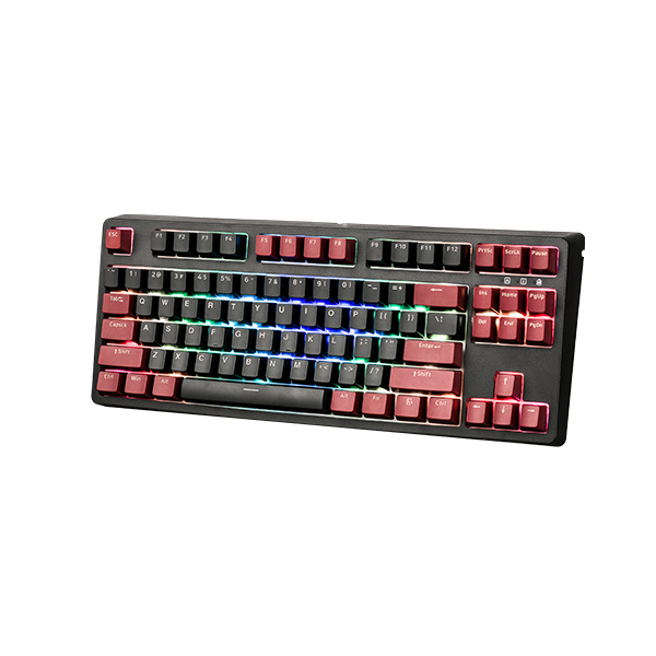 Bàn phím chơi game cơ E-DRA EK387 RGB Dark Warrior - Hàng Chính Hãng