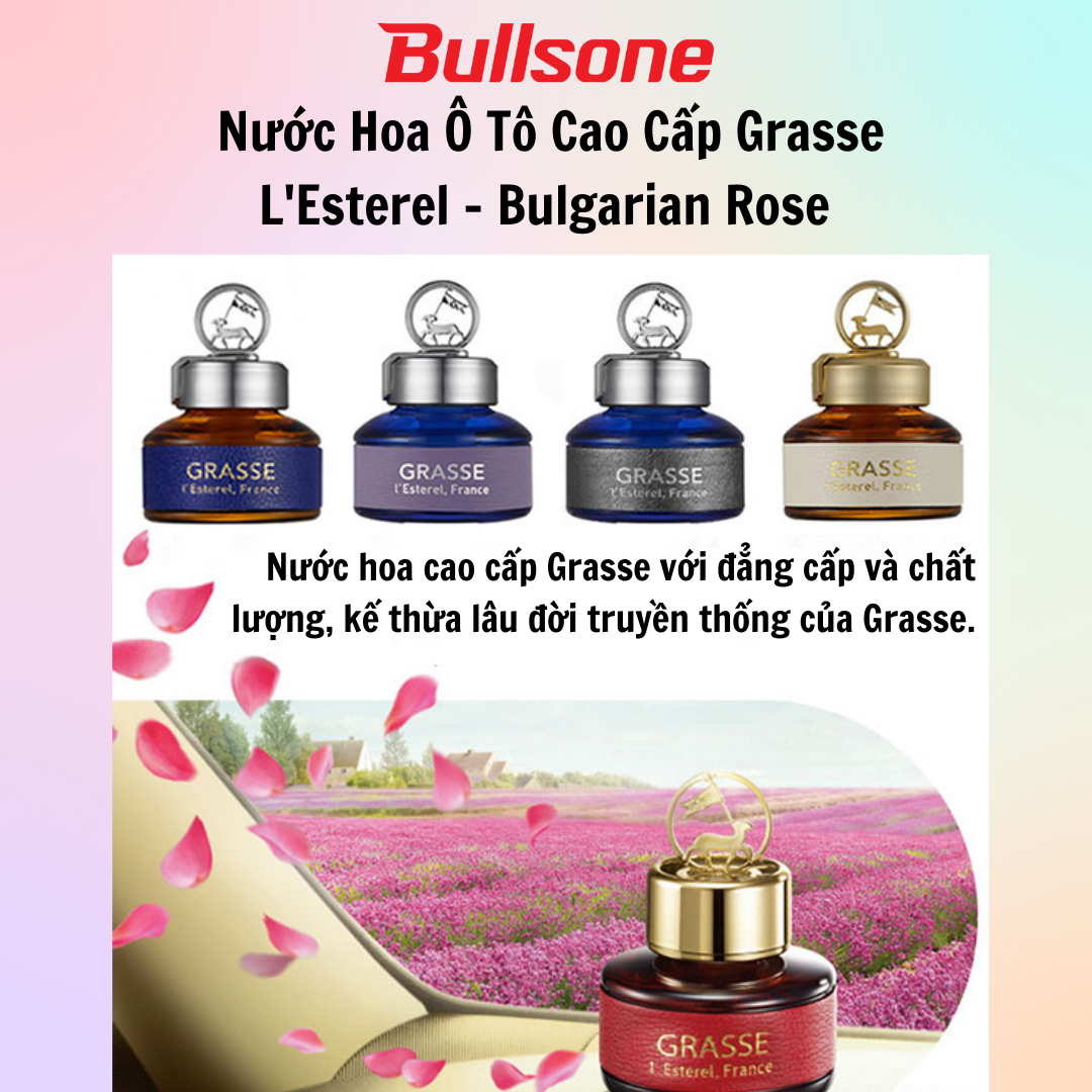 Nước Hoa Grasse L'Esterel - Bulgarian Rose Bullsone HQST30 - Hàng Chính Hãng