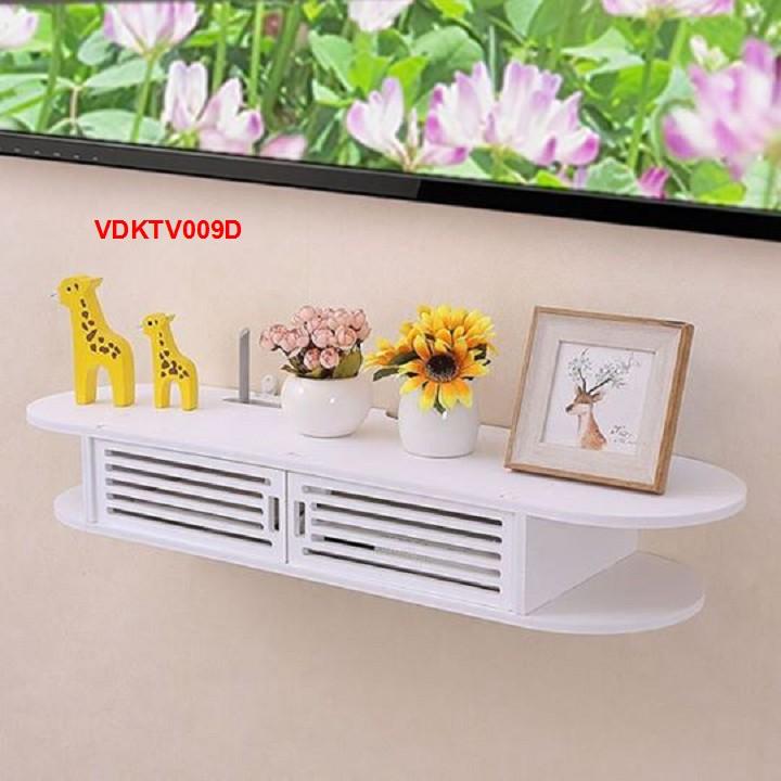 Kệ DVD Treo Tường 2 ngăn_ Kệ trang trí