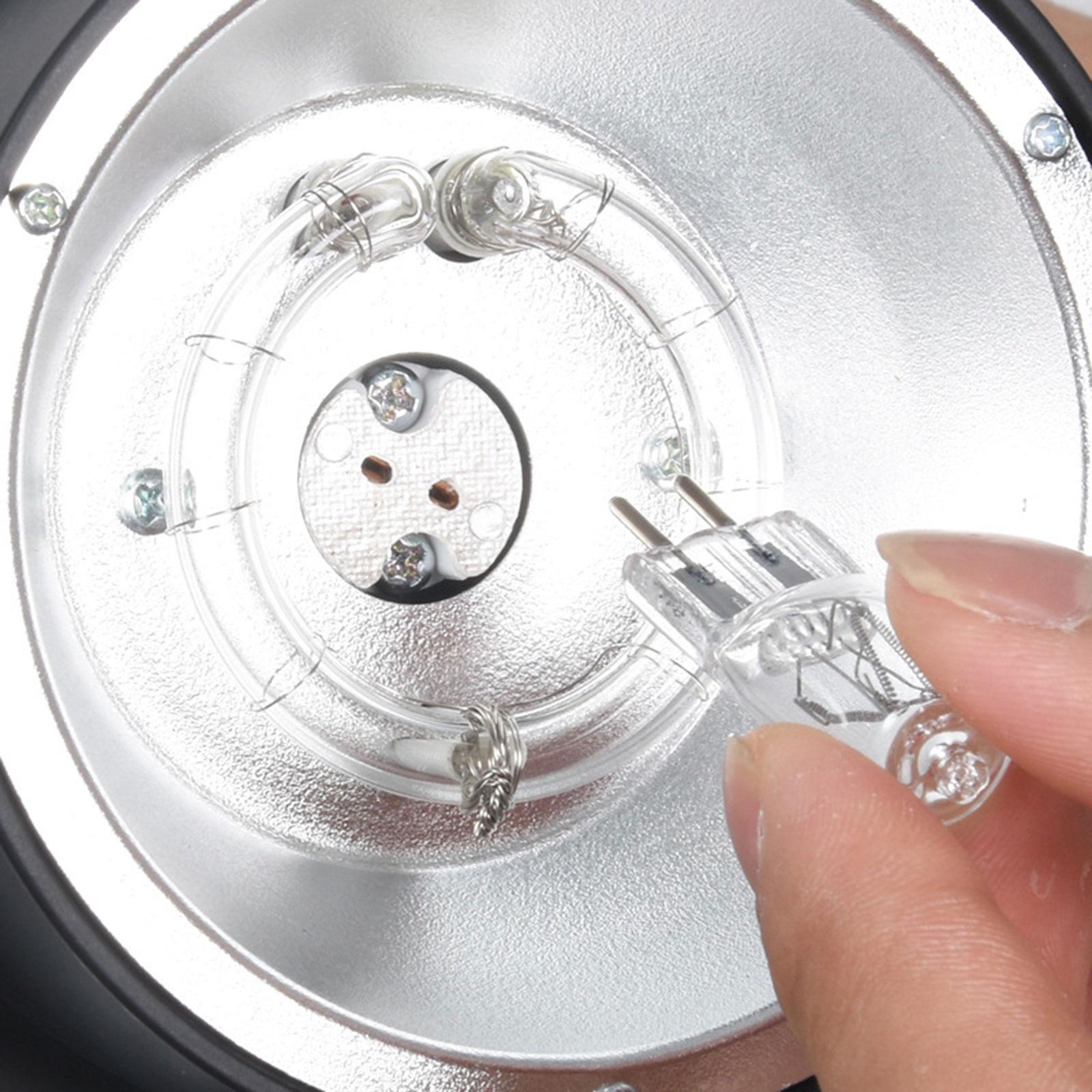 Modeling Lamp Bulb Replacement Parts/ 75W 220V High Brightness/ Mini Compact Photography Light Bulb for Strobe Light/ Flash Light/ Photo Studio