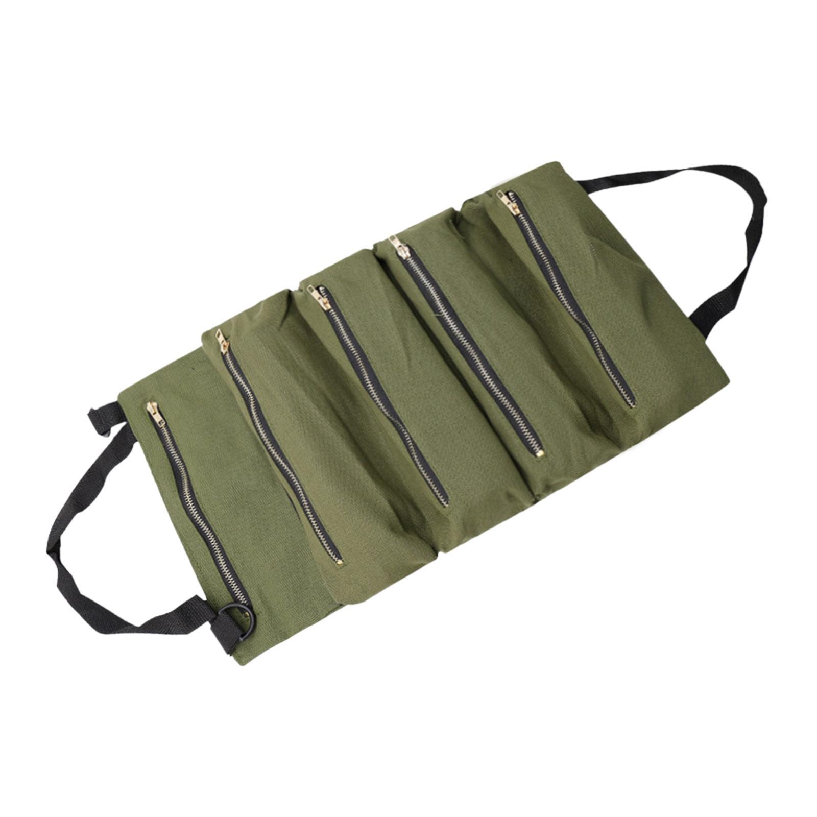 Roll up Tool Bag Wrench Organizer Tool Organizers Wrench Tools Pouch for Carpenter