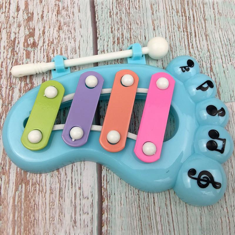 Đồ Chơi Nhạc Cụ - Đồ Chơi Cho Bé TINA Đàn Xylophone 4 Âm Sắc Giúp Bé Cảm Thụ Âm Thanh Trong Vang Với Bàn Chân Dễ Thương