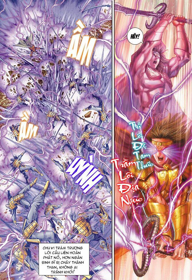 thiên tử truyền kỳ 5 - như lai thần chưởng chapter 129 23