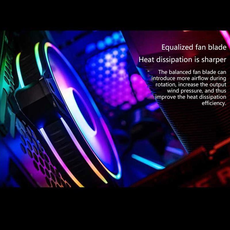 COOLER MASTER Quạt tản nhiệt hai vòng nhẫn MF120 HALO cho máy tính PC