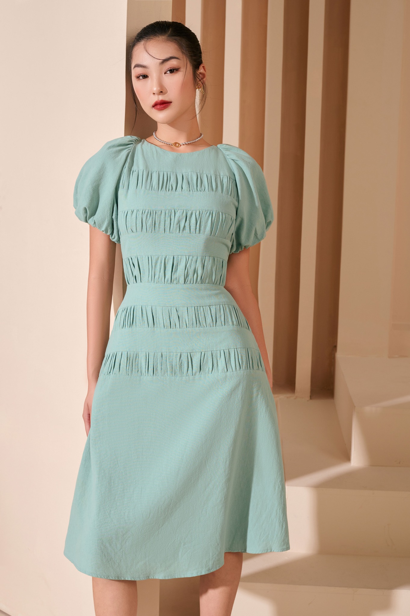 OLV - Đầm Jade Ruched Dress