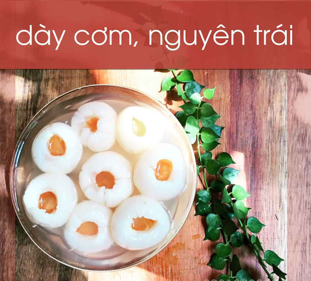 Vải Ngâm Nước Đường BaanMai