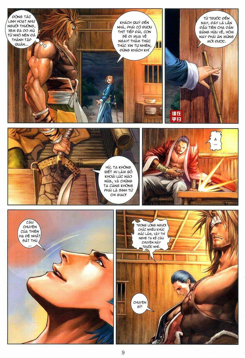 ôn thuỵ an quần hiệp truyện chapter 51 9