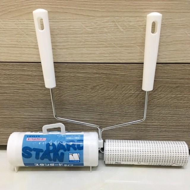 Cây lăn bụi quần áo Nhật Bản 16cm x 90 lớp