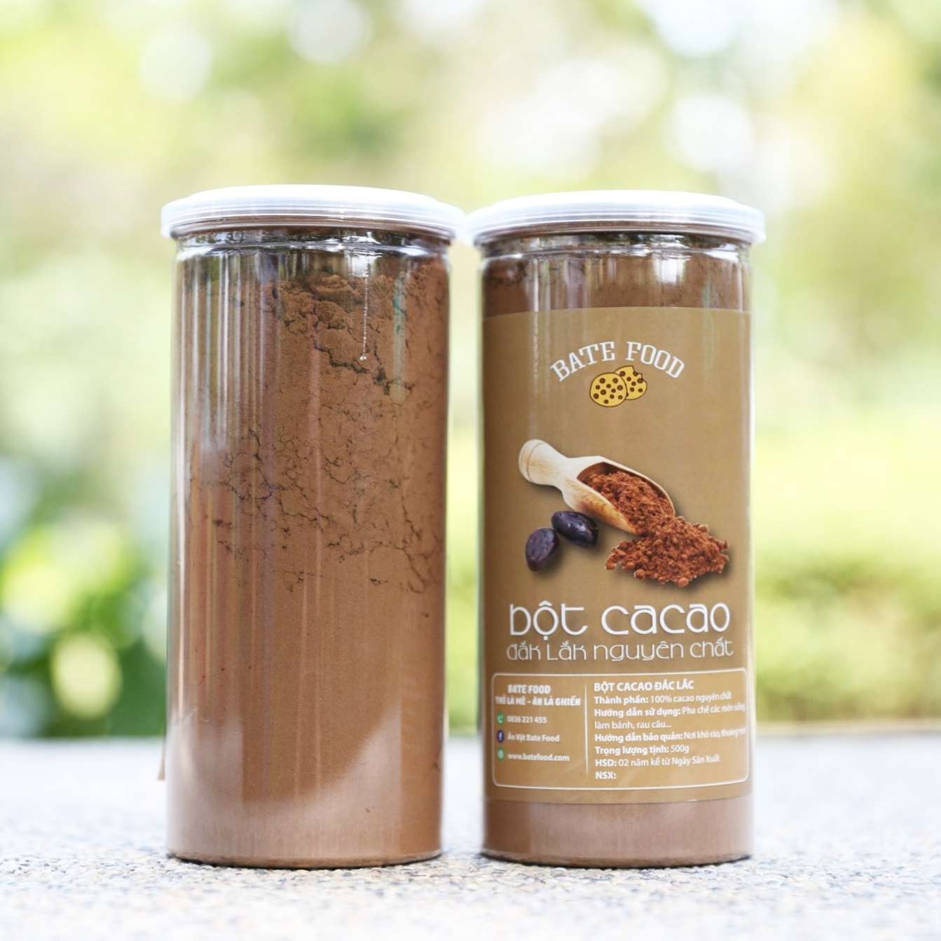 Bột CaCao Daklak Nguyên Chất Thơm Ngon Bổ Dưỡng 500g