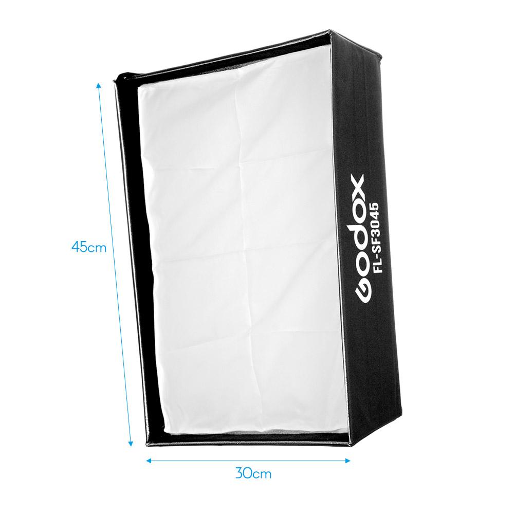 Bộ Softbox Godox FL-SF3045 với Túi đựng bằng vải mềm dạng lưới tổ ong cho Godox FL60 Linh hoạt LED Light Roll-Flex Photo