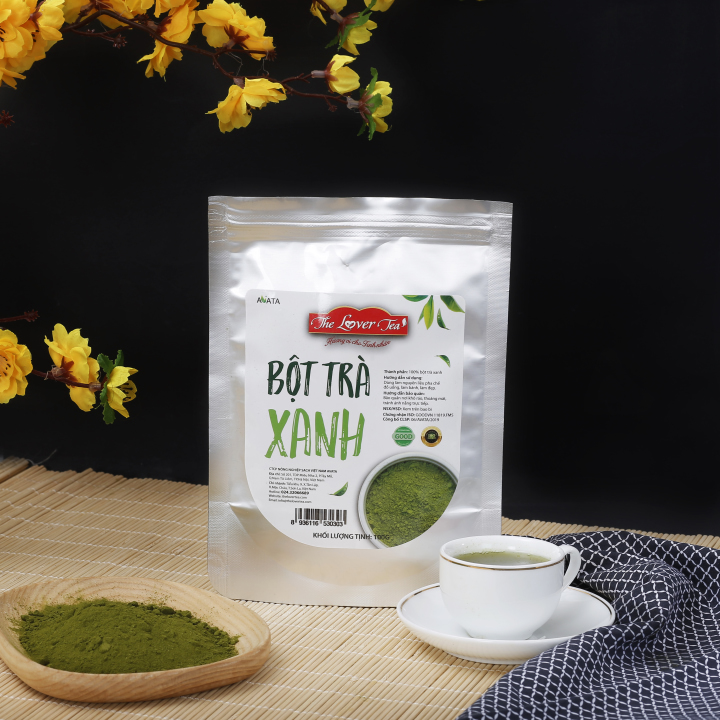 BỘT TRÀ XANH The Lover Tea 100g - Làm bánh, pha trà, đắp mặt