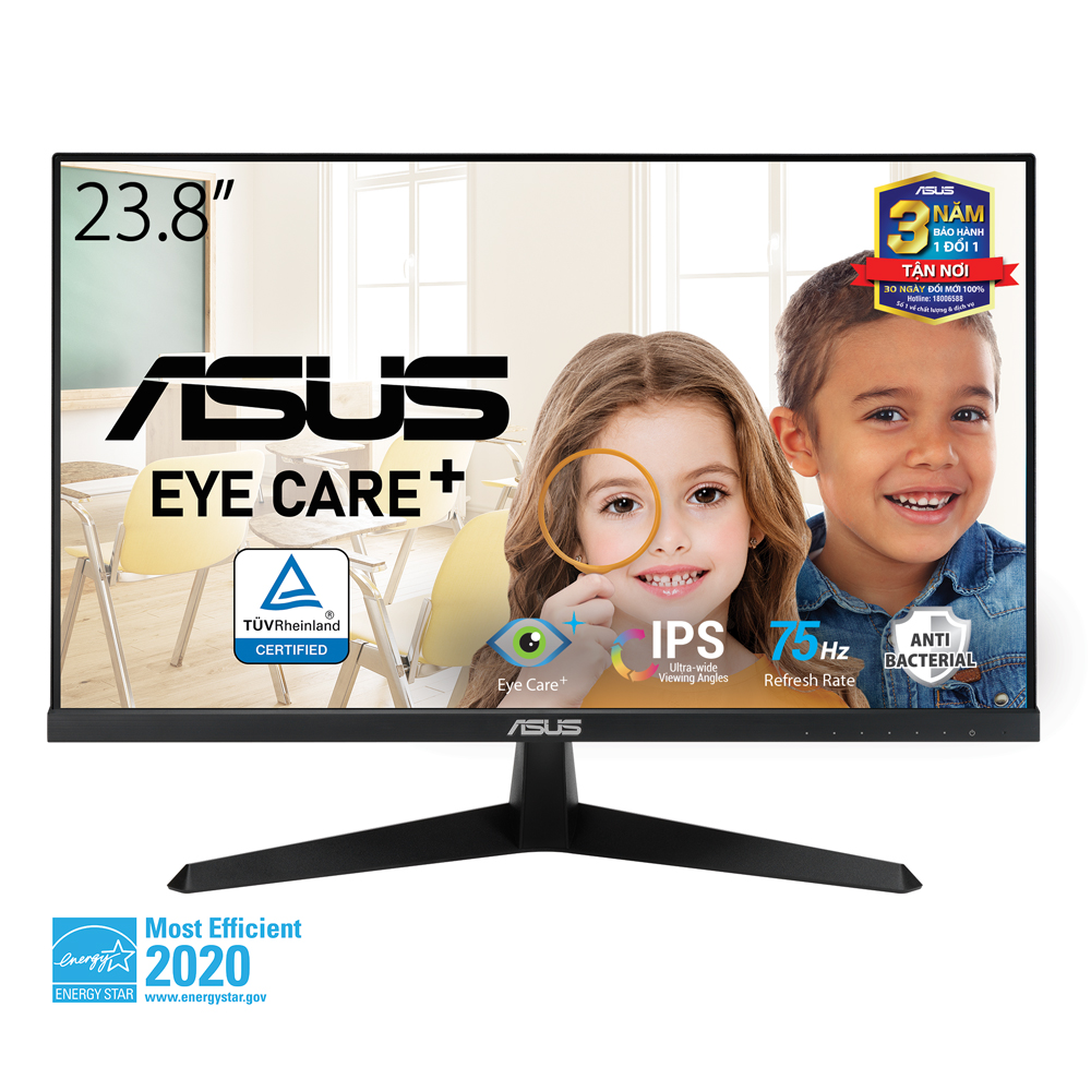 Màn Hình Chơi Game Asus VY249HE (23.8inch/FHD/IPS/75Hz/1ms) - Hàng Chính Hãng