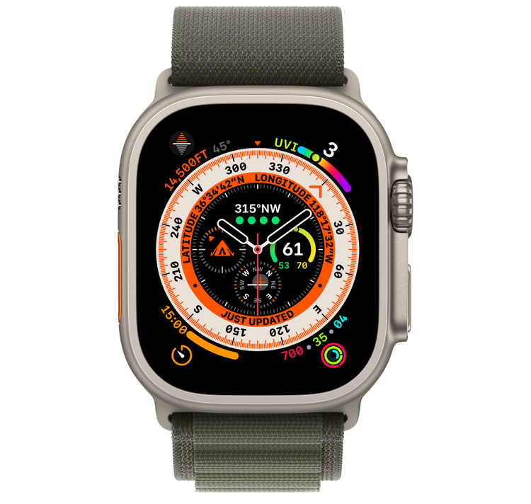 Dây Đeo Thay Thế Bằng Vải Ren Sport Cho Đồng Hồ Thông Minh Apple Watch Ultra 49mm Series 8 7 6 5 4 3 Size 38/40/41/42/44/45 mm- Hàng Chính Hãng