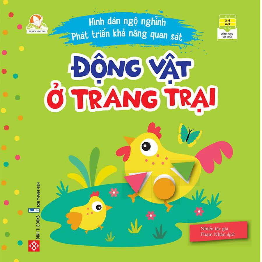 Hình Dán Ngộ Nghĩnh - Phát Triển Khả Năng Quan Sát - Động Vật Ở Trang Trại