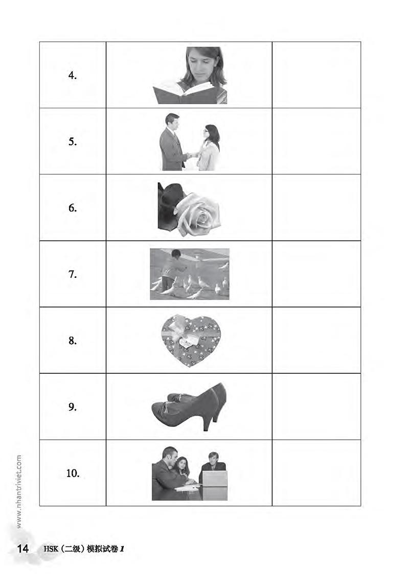 Mô Phỏng Đề Thi HSK - Phiên Bản Mới - Cấp Độ 2