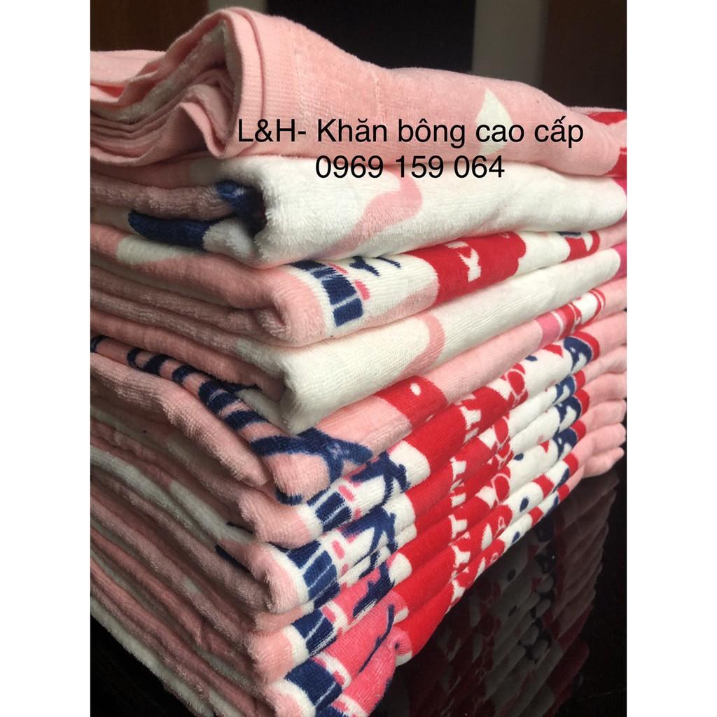 Khăn tắm cotton trẻ em, Nặng 320g, KT 70x140cm