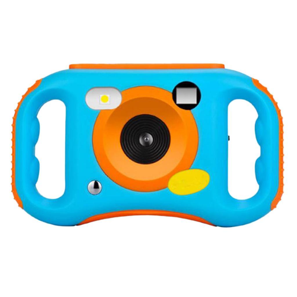 Video HD Digital WIFI Camera 1.77inch Gift for Kids Children, Blue, Plastic
