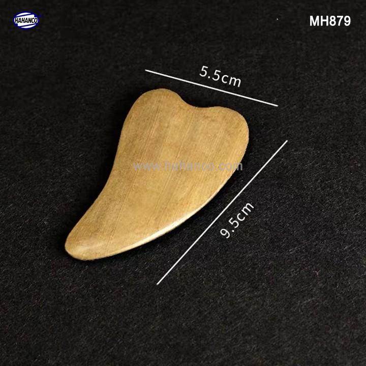 COMBO 2 Dụng cụ cạo gió mát xa hình trái Tim bằng gỗ thơm - MH879 - Chăm sóc sức khỏe