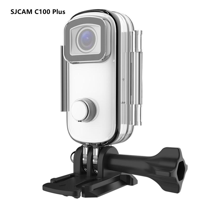 Camera SJCAM C100Plus Mini Thumb 1080P30FPS / 2K30FPS H.265 12MP 2.4G WiFi Vỏ chống nước 30M Máy quay DV thể thao hành động