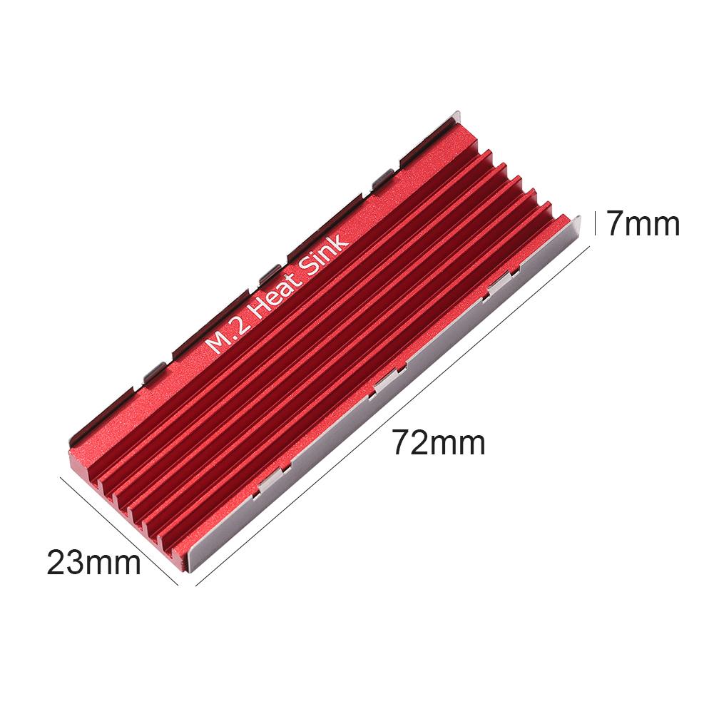 M.2 SSD NVMe Tản Nhiệt M2 2280 SSD Tản Nhiệt Nhôm Tản Nhiệt Với Tấm Tản Nhiệt Cho Máy Tính Để Bàn M2 NVMe SATA SSD 2280