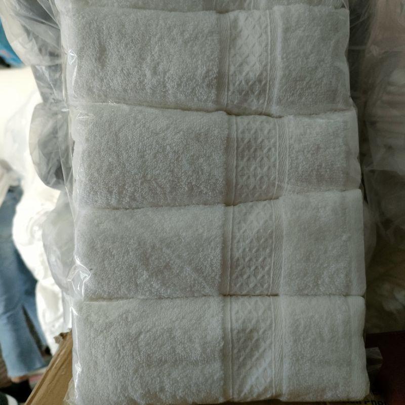 Set 5 khăn lau tóc, lau đầu cotton 100% xuất Hàn 35x80 cm