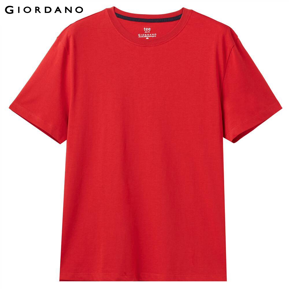 Áo Thun Nam Cổ Tròn Giordano GM C-neck Tee 01020250