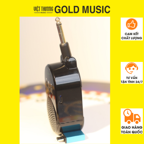 Loa guitar mini jack 6ly Gold GL05 cho nhạc cụ chỉ 90 gram