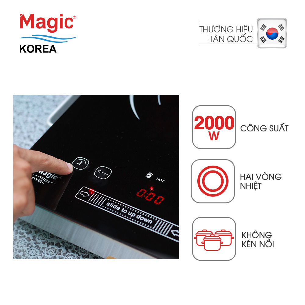 Bếp hồng ngoại Magic Korea A38 - Hàng chính hãng