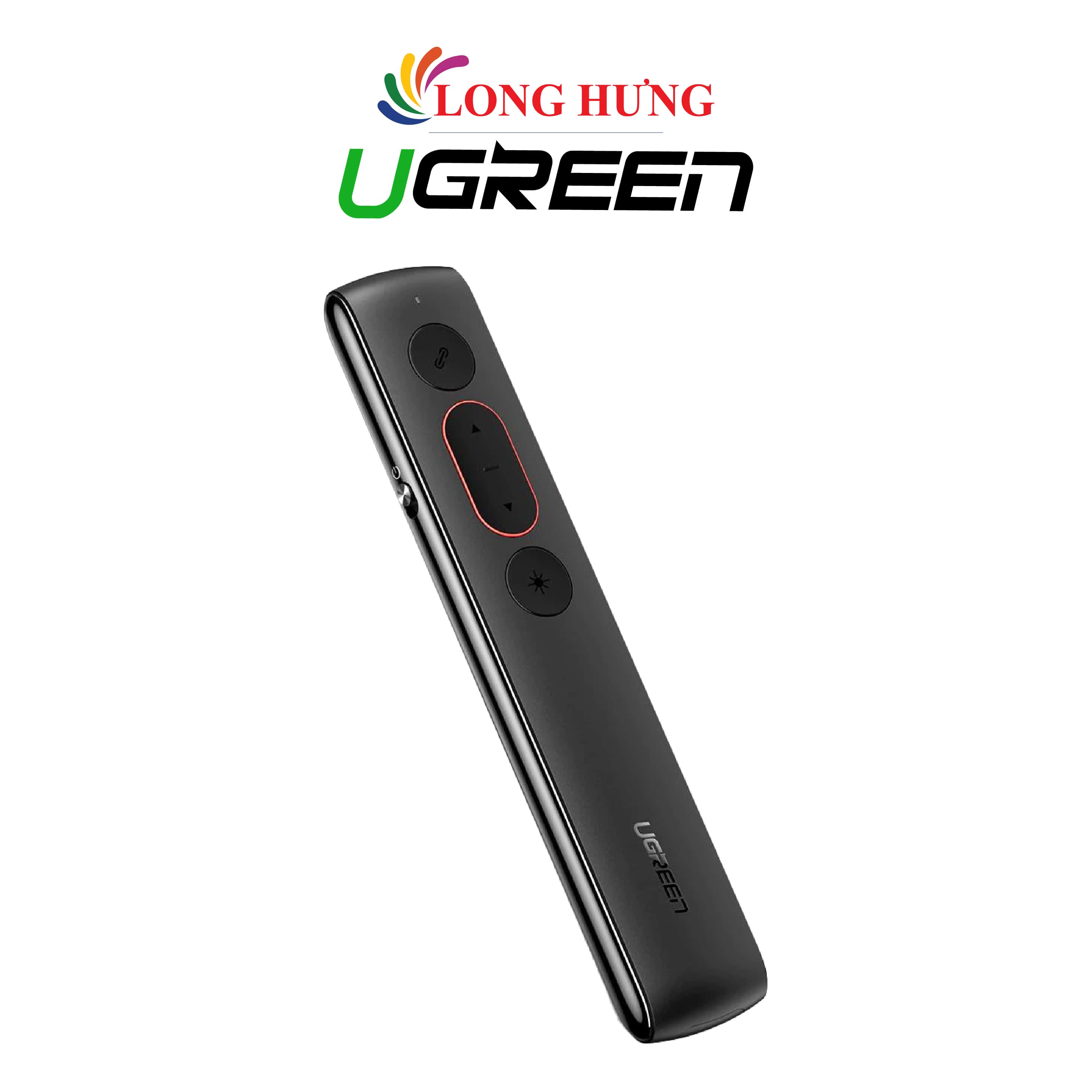 Bút trình chiếu Laser Ugreen Wireless Presenter LP180 - Hàng chính hãng