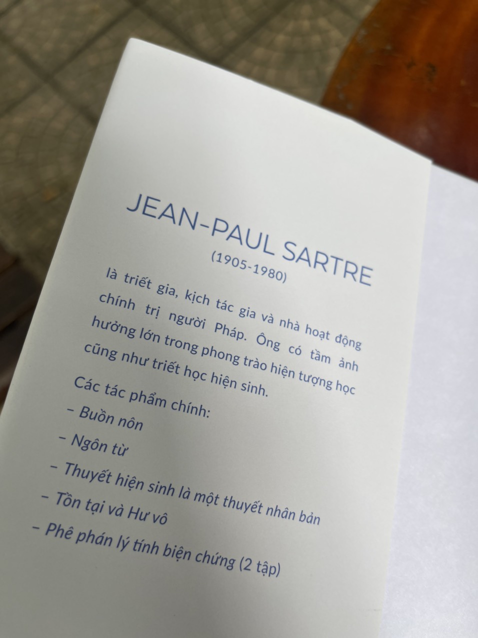 (bìa cứng) TÍNH SIÊU VIỆT CỦA TỰ NGÃ - Phác Thảo Một Mô Tả Hiện Tượng Học – Jean - Paul Sartre – Nhã Nam – NXB Thế Giới