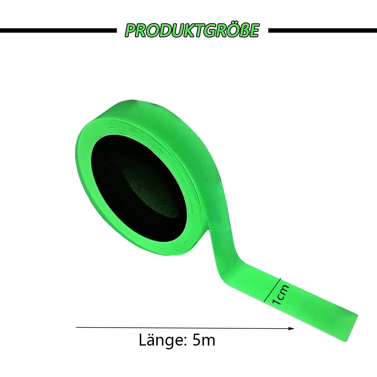 3 miếng 10 mm tự dính dính huỳnh quang băng dính Waterproof Waterproo