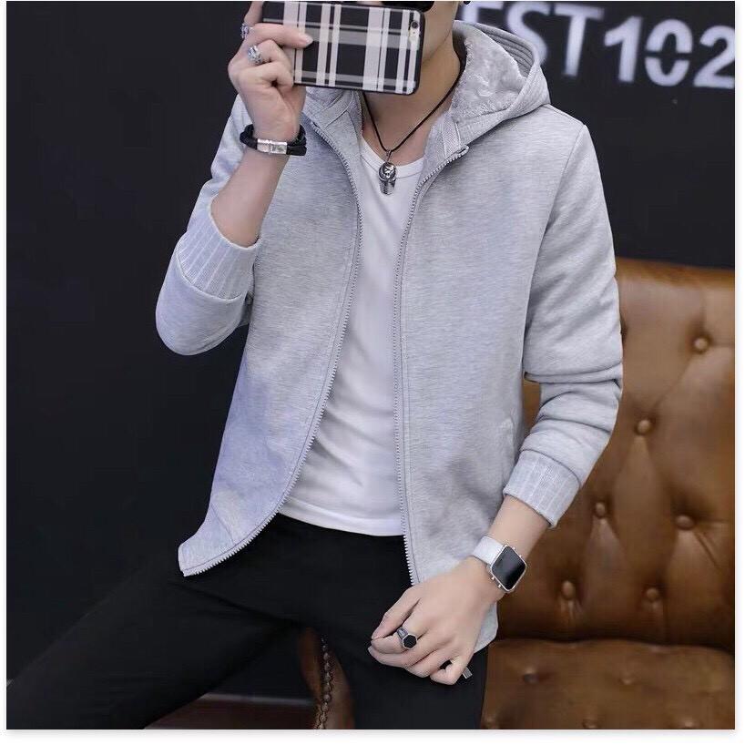ÁO KHOÁC NAM/ÁO KHOÁC NAM NỈ NGOẠI LÓT LÔNG GIỮ NHIỆT BAO ĐẸP SIÊU ẤM ÁP CÓ SIZE 3XL