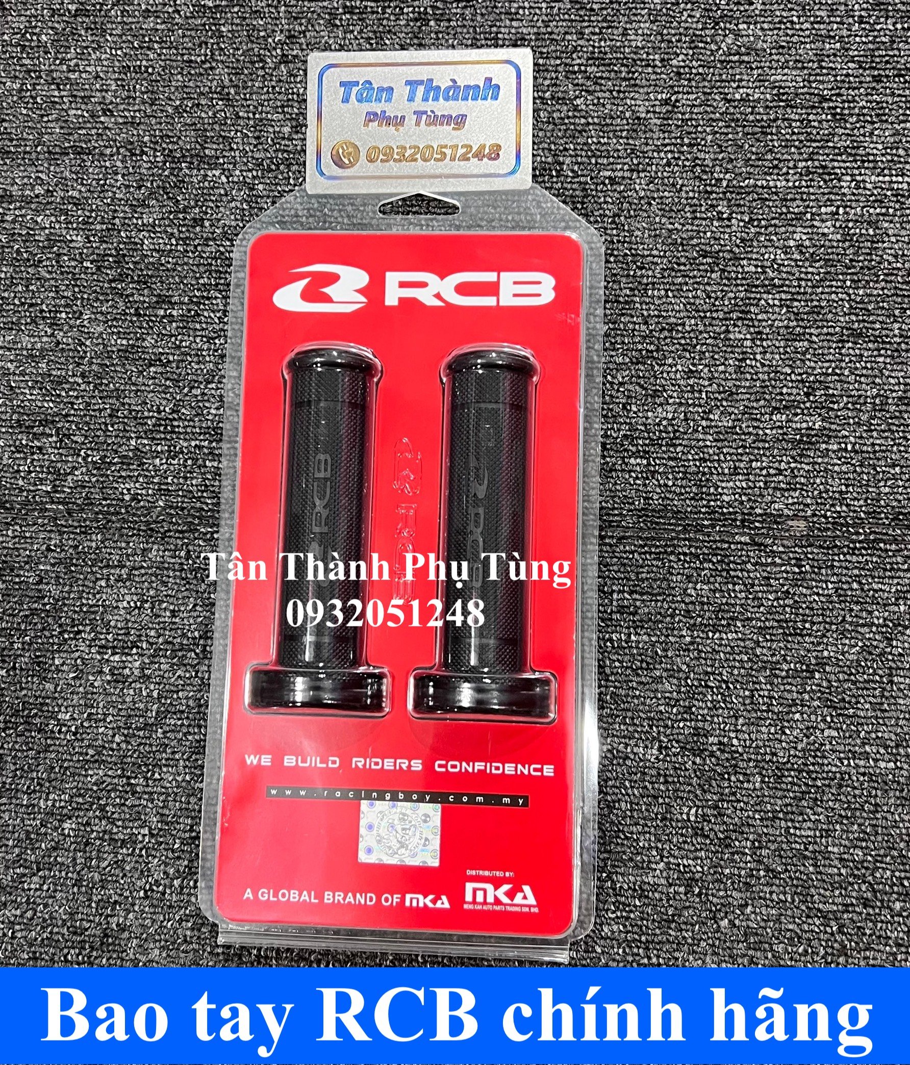 Bao tay RCB màu đen HG55 dành cho các loại xe