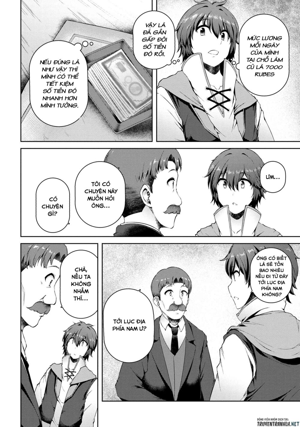 ngôi nhà của tôi đã bị đốt cháy, thế thì tại sao tôi không dùng hết số tiền còn lại để mua nô lệ dark elf? chapter 4 25