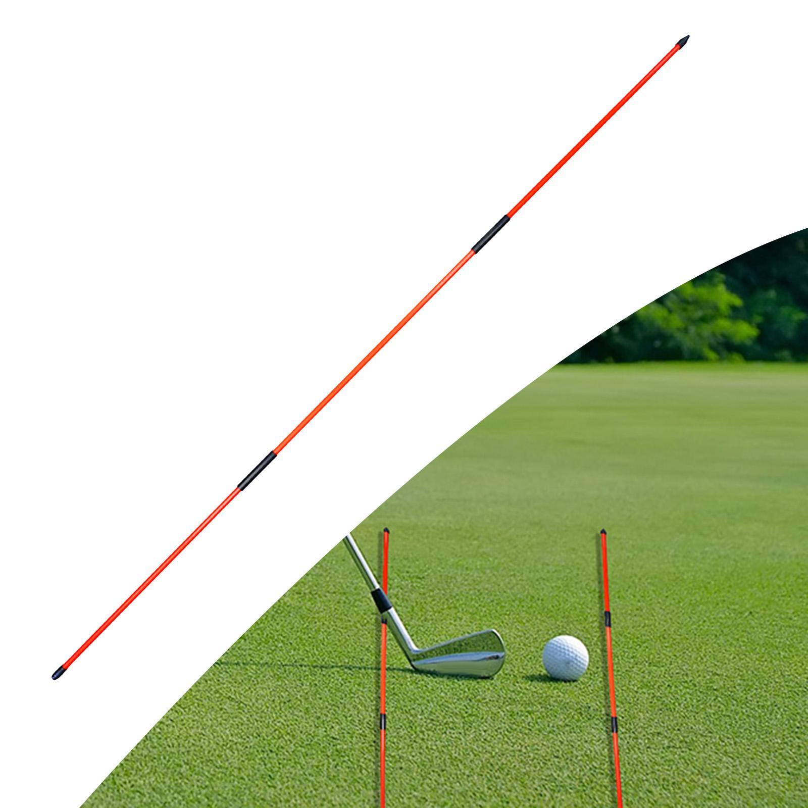 Golf Alignment Training Stick Directional Stick Training Equipment