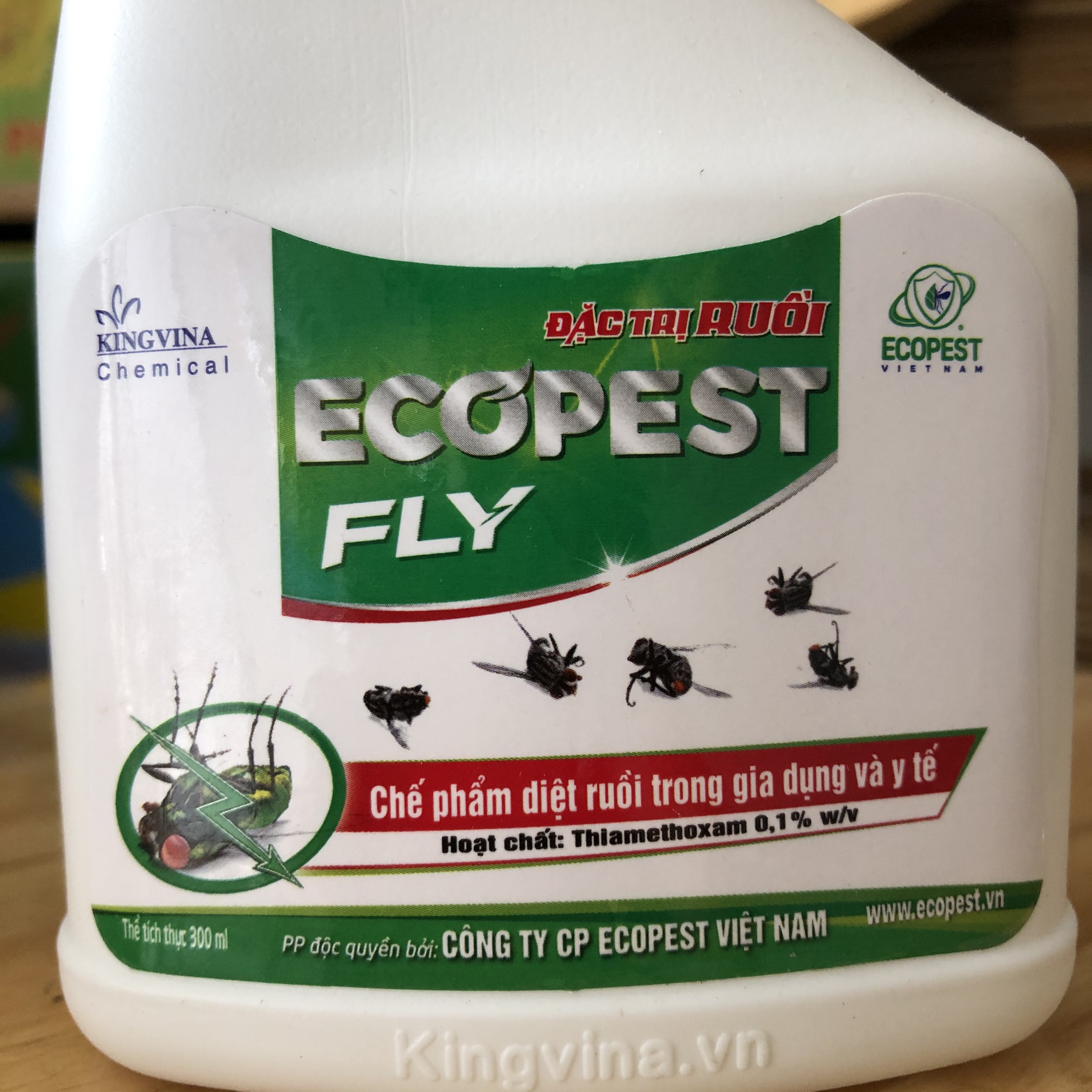 Thuốc diệt ruồi dạng xịt Ecopest Fly 300ml, diệt ruồi hiệu quả 100%, hàng chất lượng cao