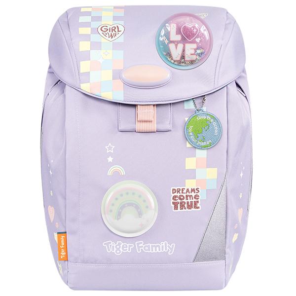 Cặp Chống Gù Eggie Schoolbag - Girl Power - Go Ocean - Tiger Family TGEG-022A