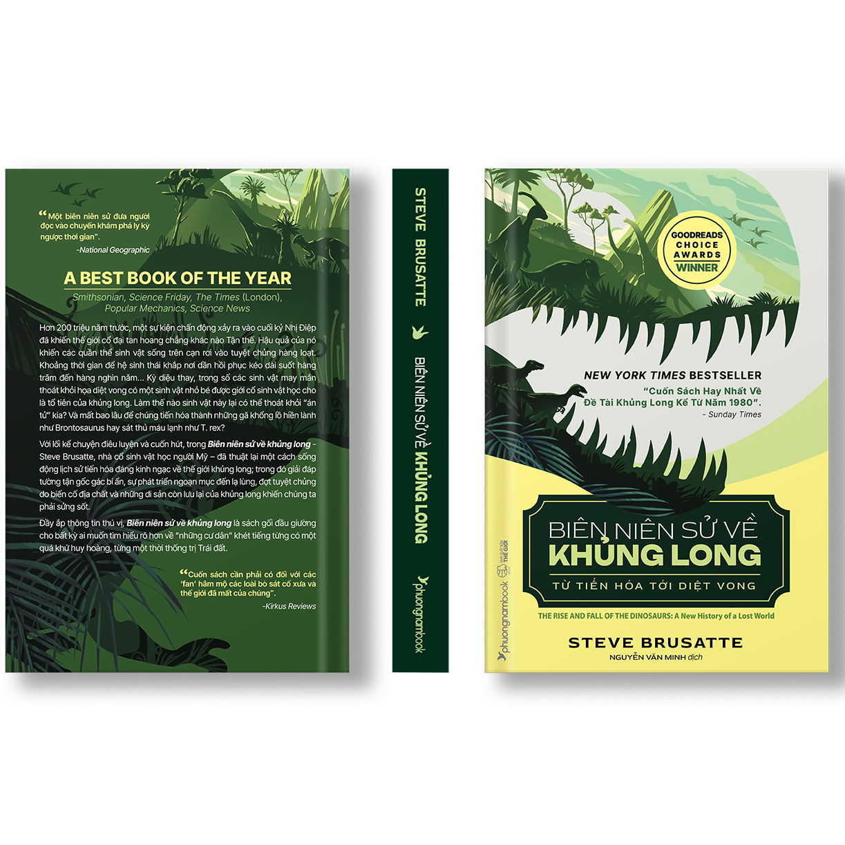 BIÊN NIÊN SỬ VỀ KHỦNG LONG - TỪ TIẾN HÓA TỚI DIỆT VONG
