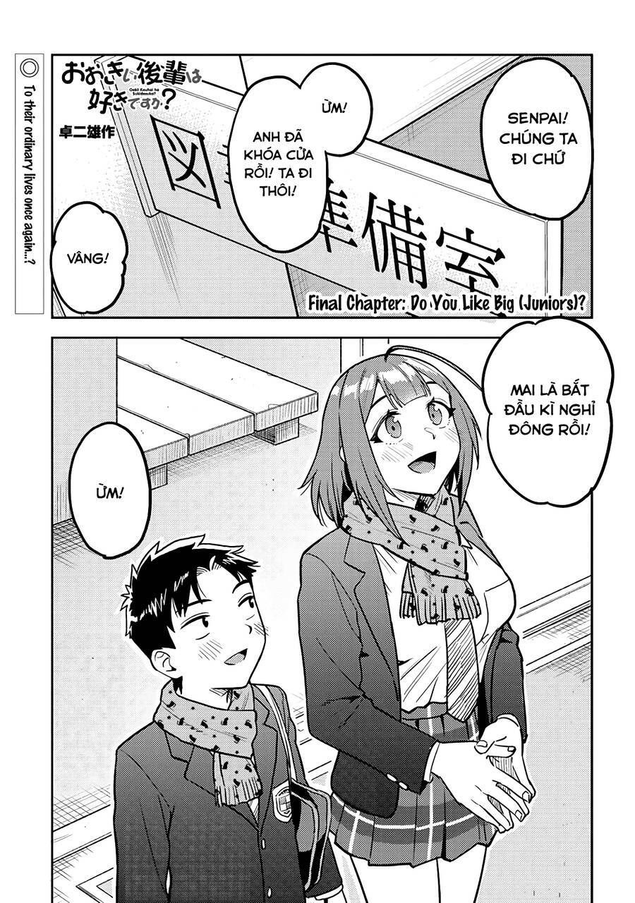 senpai có thích đàn em bb (big boobs) chapter 52 1