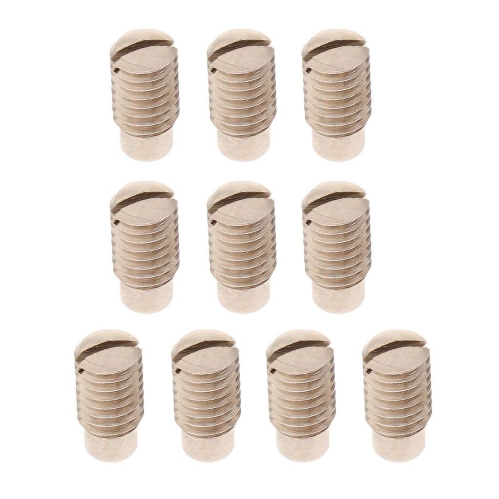 Sunnimix 10 Chiếc Sax Điều Chỉnh Ốc Vít Cho Saxophone Chi Tiết Sửa Chữa Phụ Kiện
