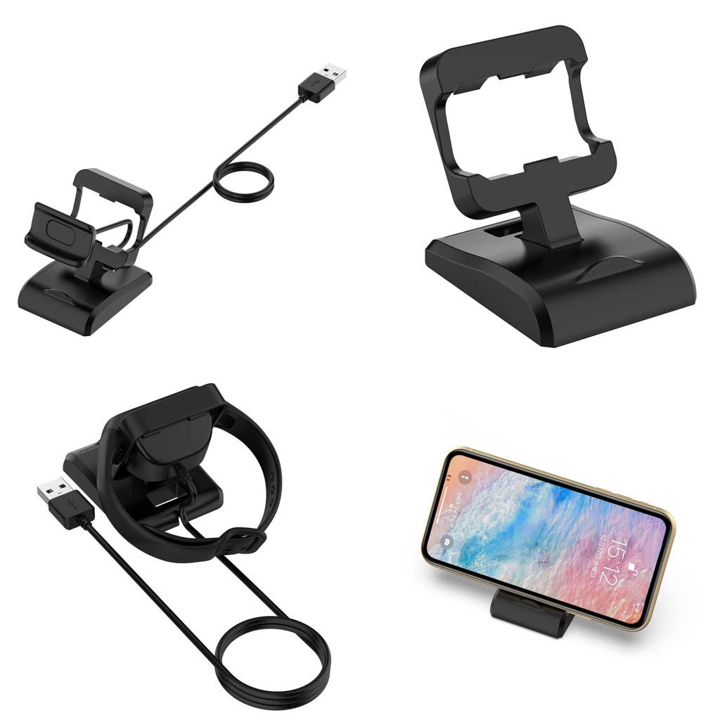 Smart Watch Desk Mount Charging Stand Cradle Phone Holder For Samsung Galaxy Fit SM-R370