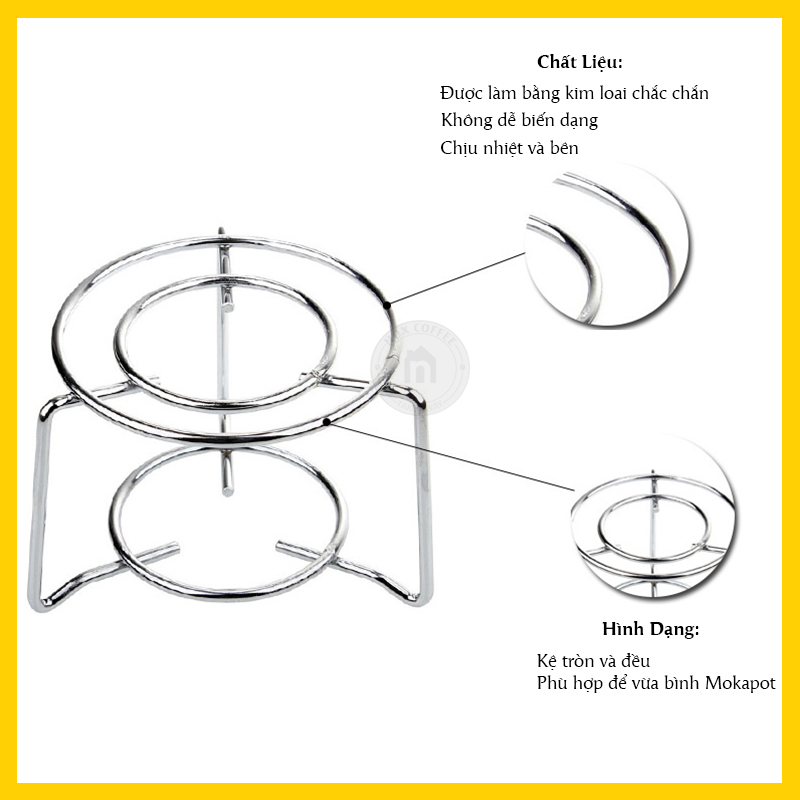 Hình ảnh Kệ bếp cho ấm mokapot