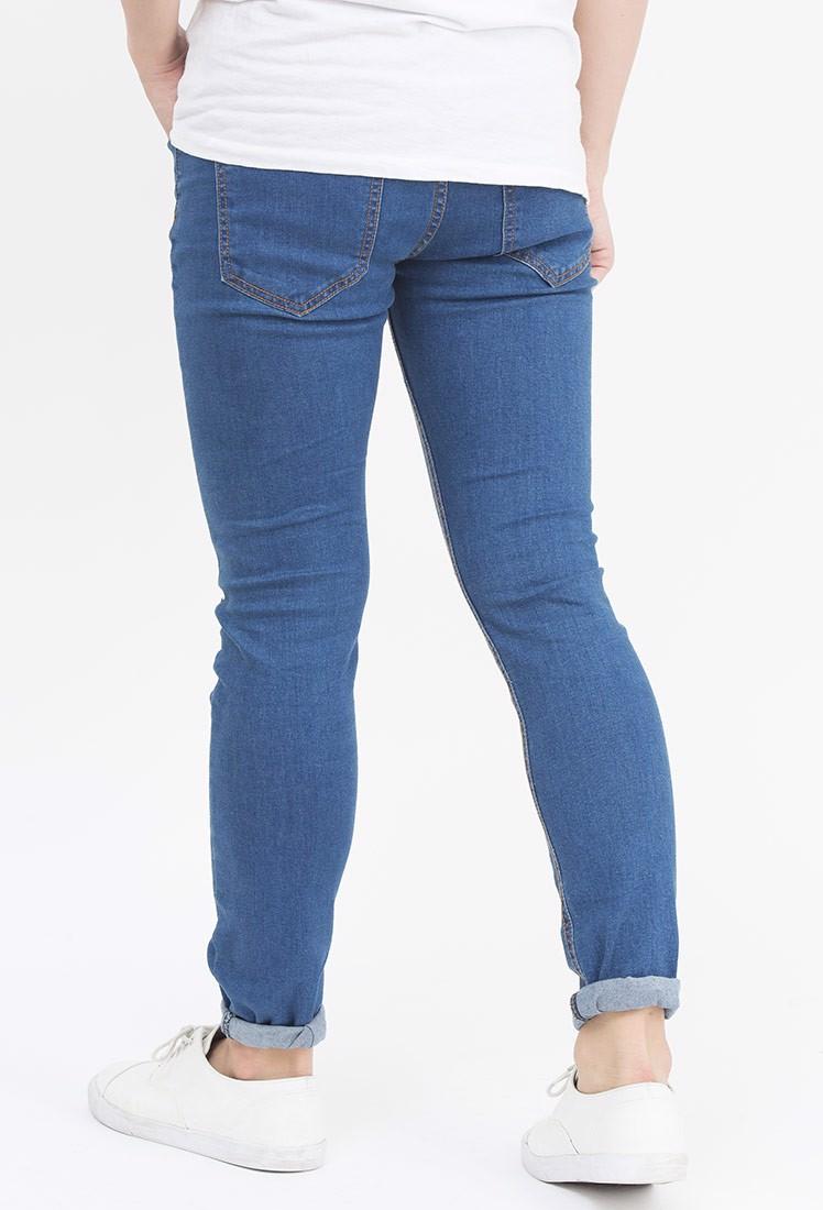Quần jeans Nam rách gối QJ107 Rách gỗi anh