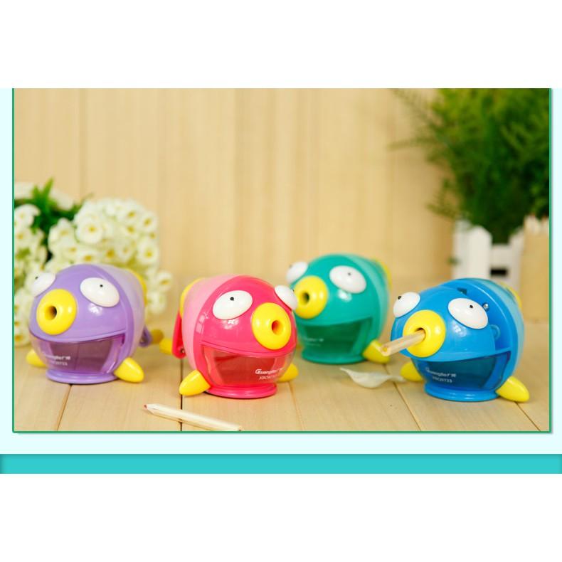 Gọt chì quay tay hình chim Flappy bird Guangbo BQ9733-Màu Mẫu Ngẫu Nhiên