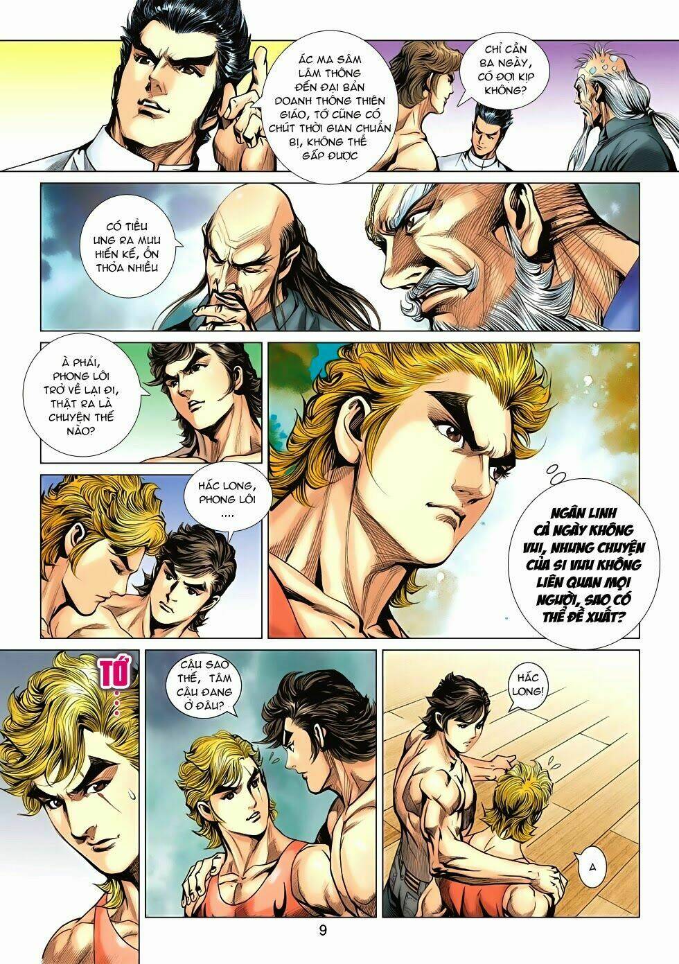 tân tác long hổ môn chapter 593 9