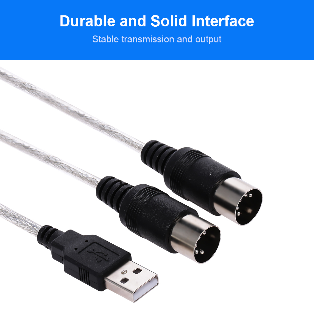 Cáp USB MIDI 5pin Không Có Trình Điều Khiển Cho Windows Xp Và Windows 7