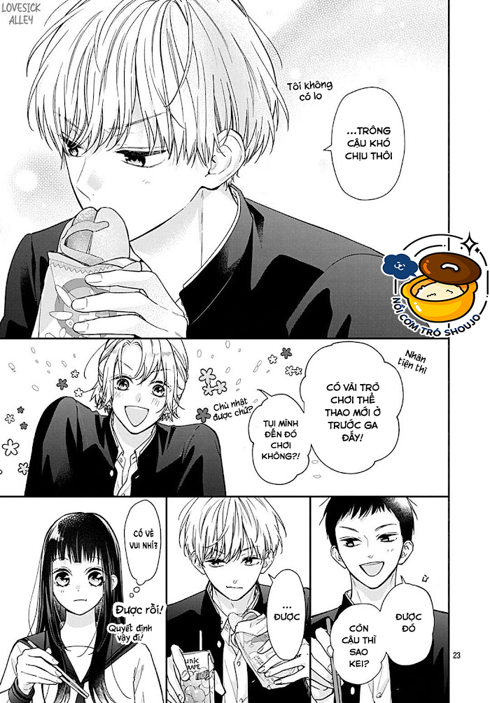 màu hồng và ớt chuông chapter 8 22